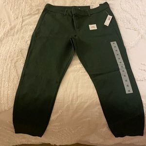 Forest green old navy pixie pants